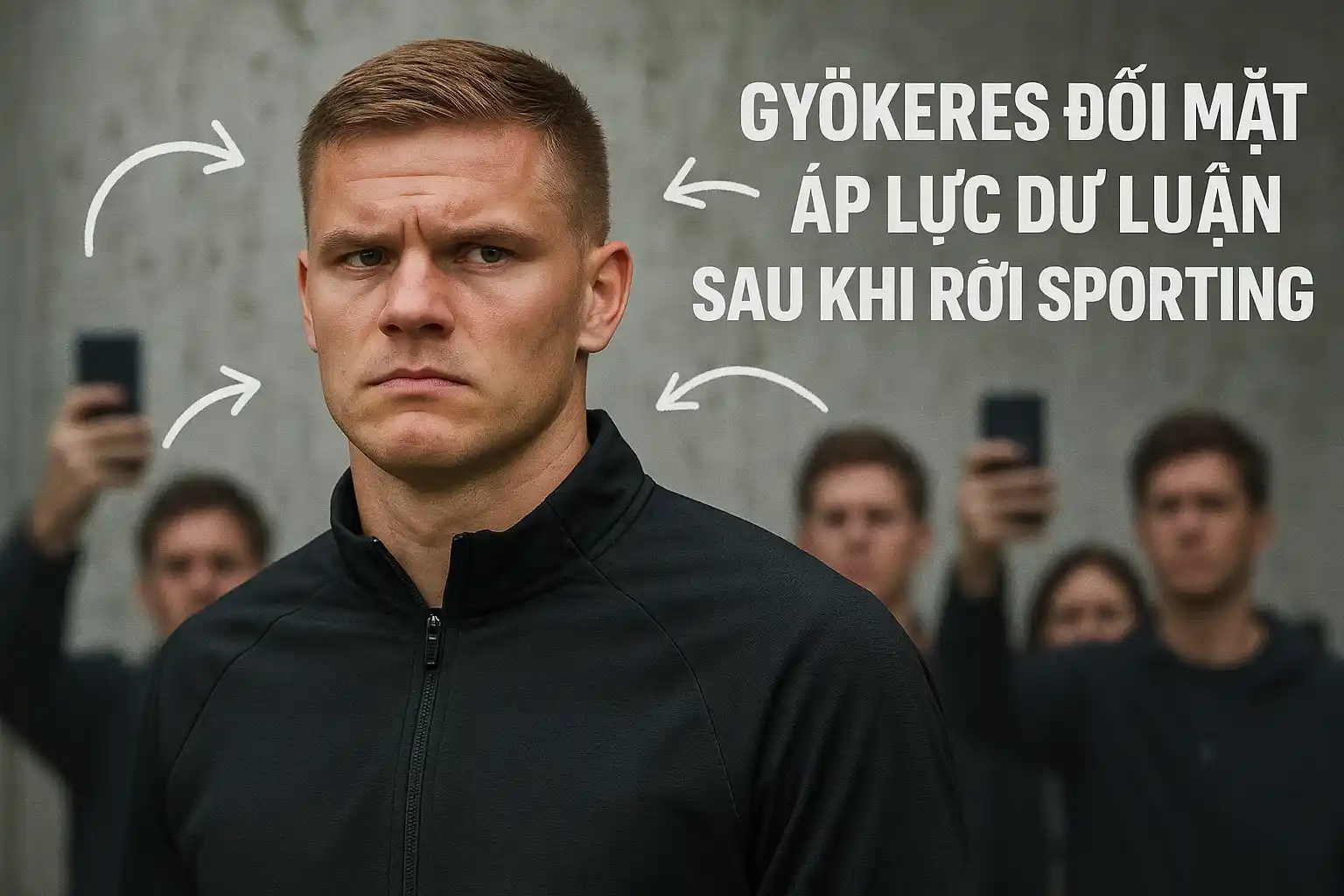 Gyokeres đối mặt áp lực dư luận sau khi rời Sporting